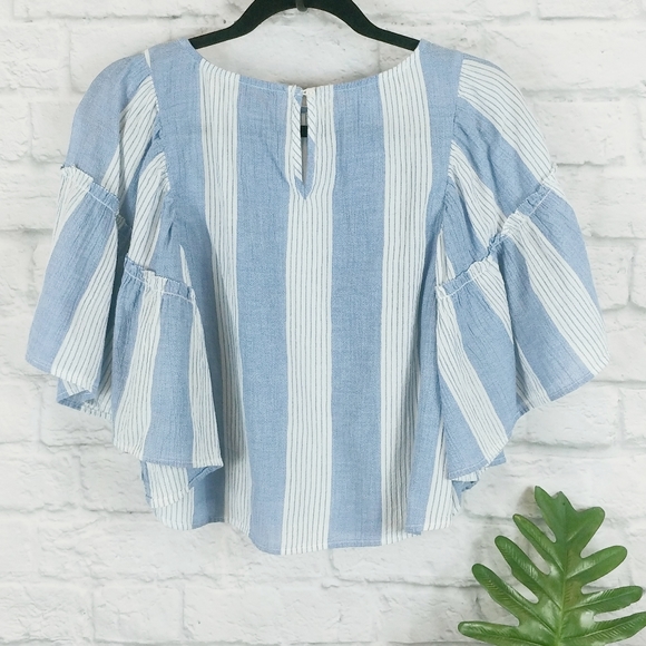 American Eagle Outfitters Boho Striped Top Small - Picture 5 of 7